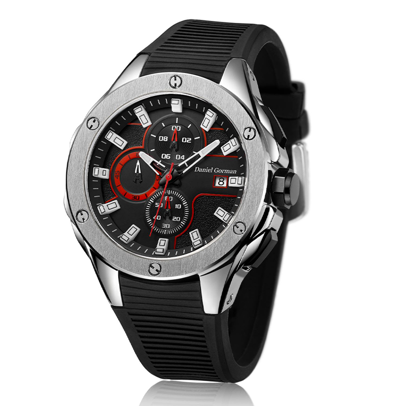 Daniel Gormantop Brand Luksusowy sport zegarek wojskowych zegarków wojskowych Niebieski pasek Automatyczne zegarki CM2205