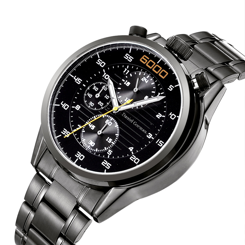 Daniel Gorman Casual Quartz Watch Men Classical Sports Watches Classic Stal Classic Watche