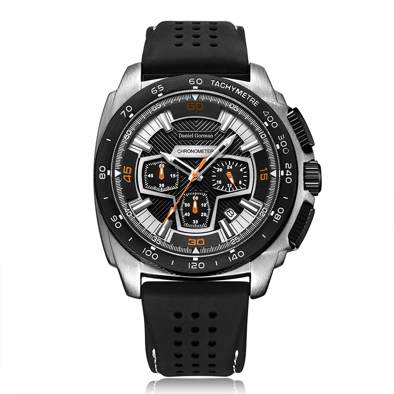 Daniel Gormantop Brand Luksus Sport Watch Men Watches Watter Watches Blue Guma Pasek Automatyczne wodoodporne zegarki RM2206