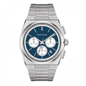 Zglądananadgarstek ze stalinierdzewnej wielofunkcyjnej kwarcowej zegarek DG9004