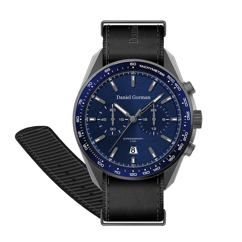 2022 Daniel Gormandg9005 Luxury Men Watches Niestandardowe logo Automatyczne zegarek ze zegarem ze stalinierdzewnejna rękę