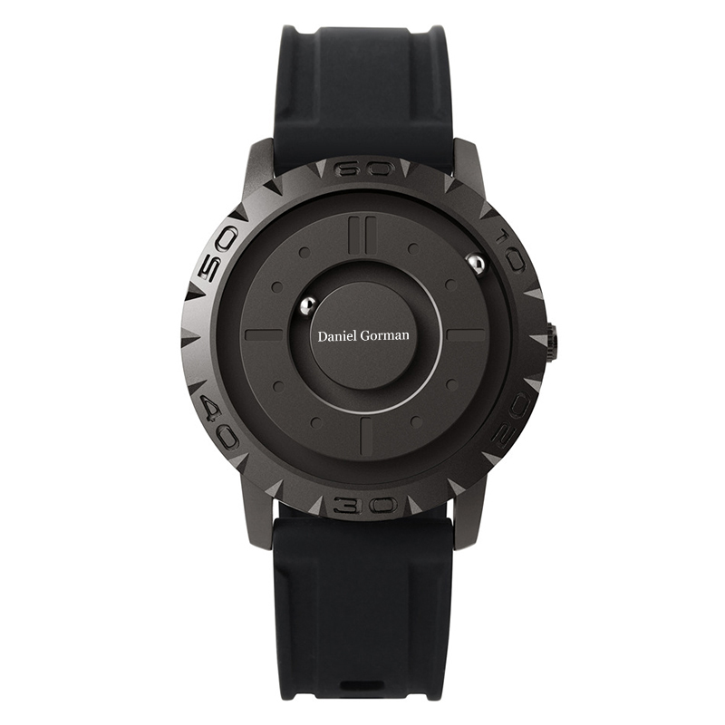 Daniel Gorman Go14 Magnetyczny zegarek Mężczyzn Zegarek Spersonalizowany Kreatywny Sport Watch Fajny Borderless Fashion Design Pasek ze stalinierdzewnej Wodoodporne zegarek