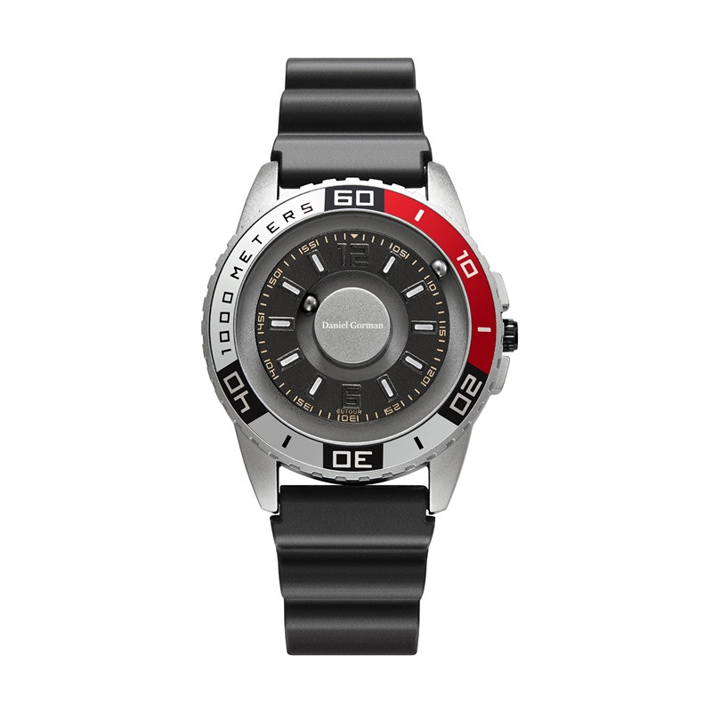 Daniel Gorman Go15 Magnetyczny zegarek Mężczyzn Mężczyzn Spersonalizowany kreatywny sportowy zegarek Sport Fajny Borderless Fashion Design Pasek ze stalinierdzewnej Wodoodporny zegarek